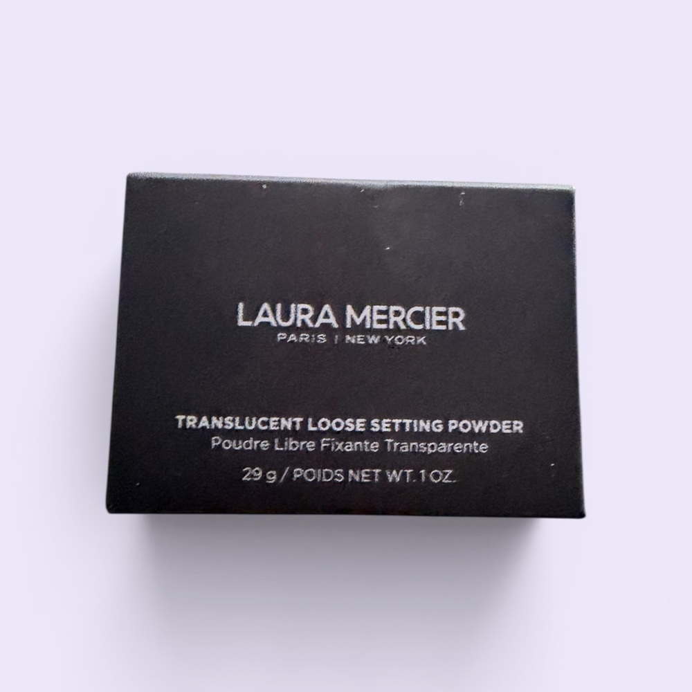 laura mercier Translucent Loose Setting Powder — Black Packaging